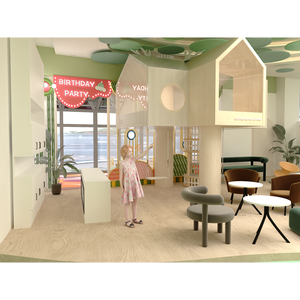 Aoleao Ensembles de jeux souples d'intérieur sur mesure, style nature, grande capacité, solution de jeu multifonctionnelle pour enfants, usage commercial, certifiés CE TUV - Product Image 2
