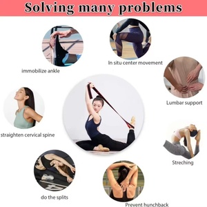 Cao Đàn Hồi Hai Lớp Yoga Kéo Dây Đeo Kỹ Thuật Số Kháng Ban Nhạc Tập Thể Dục Tập Thể Dục Ban Nhạc Yoga Căng Vành Đai 8-12loops Cho Pilates - Product Image 6