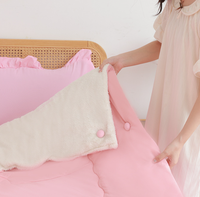 Mini-attaches pour couette, épingles de fixation pour couette, pour chaussures, chaussettes, serviettes et rideaux (bleu, rose et gris)
