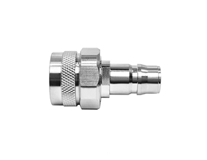 N nam để <span class=keywords><strong>QN</strong></span> Nữ <span class=keywords><strong>adapter</strong></span> 50 ohm RF cáp đồng trục Kết nối thấp mất thấp chậm trễ Hex Nut thiết kế cho an toàn kết nối đồng trục - Product Image 2