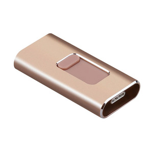แฟลชไดรฟ์ Usb OTG,เพนไดรฟ์สำหรับ <span class=keywords><strong>Iphone</strong></span> 16Gb 32Gb <span class=keywords><strong>64Gb</strong></span> สำหรับ Samsung โลหะสถานะ Oem โลโก้ชิปสไตล์ Otg - Product Image 6