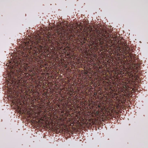 Natural Red Emery Grit Premium Abrasive Mineral for Surface Preparation Metal Finishing <b>Sandblasting</b> Polishing and Grinding - Product Image 1