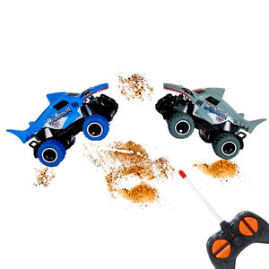 سيارات لعبة على شكل قرش بجهاز تحكم عن بعد رباعي القنوات بمقياس 1:43 تعمل بالتحكم اللاسلكي - Product Image 3