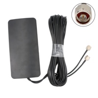 Antenne de panneau directionnelle extérieure d'antennes 5G/4G/LTE/WiFi/MIMO pour routeurs 4G LTE 5G Internet domestique avec câble N