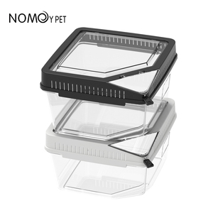 Gecko kertenkele kaplumbağa yılan için yüksek kaliteli kare istiflenebilir sürüngen yetiştiriciliği kutusu kafes - Product Image 3