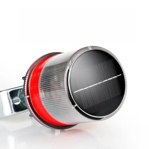 Luz de Navegación Marina Solar Intermitente LED, Luz de Advertencia Intermitente Solar, Luz de Cono de Tráfico Solar - Product Image 2