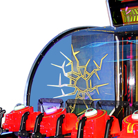 Machine de jeu vidéo de tir à balles d'arcade à pièces d'intérieur Machine de jeu vidéo de rachat de billets Monster Corps à 4 joueurs