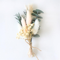 Bouquet de fleurs séchées miniatures personnalisées populaires en gros pour décoration de mariage et cadeaux