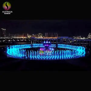 Sculpture Customized Modern Outdoor Musical Stainless Steel Sculpture Dry Fountain