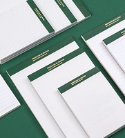 Blocs-notes personnalisés en gros pour la reconnaissance des enseignants, tablettes à dessin, blocs-notes à grille A4 A5, blocs-notes détachables avec logo, blocs-notes pour banquets