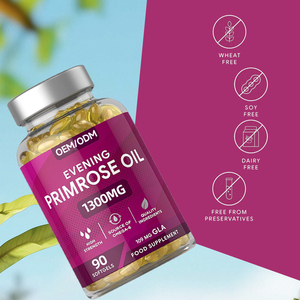 Cápsulas de Aceite de Onagra para el Equilibrio Hormonal Femenino, Suplemento para la <span class=keywords><strong>Menopausia</strong></span> y el Cuidado de la Piel para Mujeres - Product Image 3