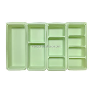 Nouveau design – Outils pour crème glacée sans BPA – Moule à soupe, sauce, <span class=keywords><strong>bouillon</strong></span>, restes alimentaires en silicone – Grand bac de congélation pour aliments et glaçons – Moule à soupe - Product Image 2