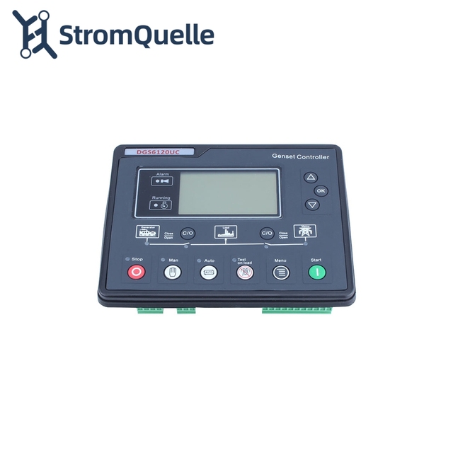 DGS6120UC HGM6120UC Replacement Diesel Generator Controller Panel Plastic Control Module Board Parts & Accessories