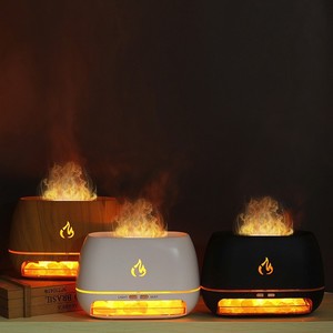 <b>LED</b> flame aroma <b>diffuser</b> USB powered humidifier Tabletop ultrasonic <b>diffuser</b> Home hotel car <b>diffuser</b> - Product Image 5