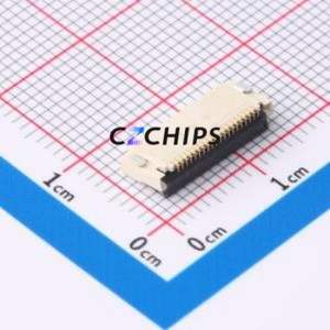 FPC-0.5HF-20PWBR-H20 FFC/FPC Connector SMD,P=0.5mm,Connector Flip Cover Type Double Side Contact / Top Bottom Contact 20P 0.5mm - Product Image 2