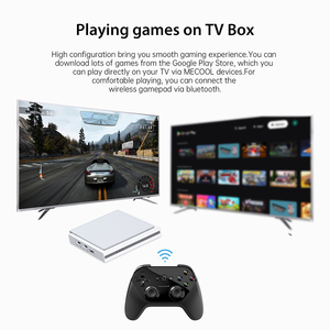 Topleo ATV hộp KM2 cộng với Deluxe Android 11 hỗ trợ 4K giải mã video đấm bốc máy TV BOX ANDROID certificado hộp ATV - Product Image 5