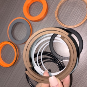 ערכת אטמי שמן PTFE בעלי ביצועים גבוהים לגליל בום עבור מחפרים הידראוליים מיני מדגם <span class=keywords><strong>Sunward</strong></span> SWE50N9 ומכונות - Product Image 6