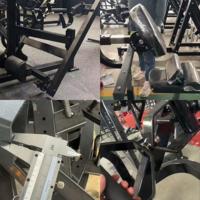 Máquina de Ejercicio de Remo Sentado con Placas de Peso de Alta Gama para Gimnasio Comercial, Personalizable en Color y Logotipo