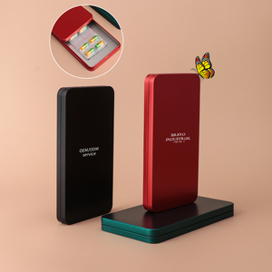 กล่องดีบุกทรงสี่เหลี่ยมโลหะบรรจุภัณฑ์ของขวัญของขวัญเทียนชาภาชนะบรรจุกระป๋องสำหรับชาของขวัญชาลูกกวาดคุกกี้ - Product Image 2