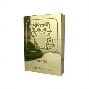Hot-selling High Glossy Surface 500g Custom <b>Mirror</b> Brass Plate - Product Image 5