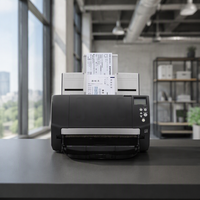 Scanner de documents USB haute vitesse Fujitsu Fi-7180, numérisation automatique recto-verso, CMOS, profondeur de couleur 24 bits, format A4, format passeport, utilisation au bureau