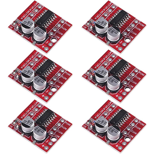 Mini Controlador de Motor DC L298N, Controlador de Velocidad PWM de Doble Canal MX1508 1.5A, Módulo de Doble Puente H para Control de Motor DC o Paso a Paso - Product Image 6