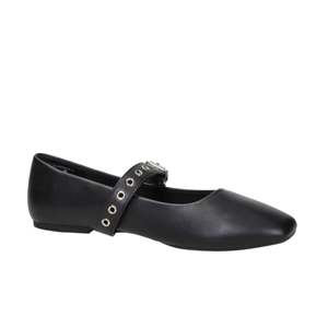 Bailarinas Xti para Mujer, Negras, Talla 38, Zapatos Planos con Correa de Hebilla - Product Image 2
