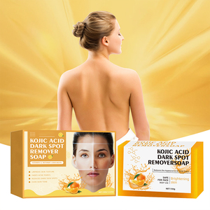 Sapone Schiarente con Acido Kojico, Limone e Curcuma per Viso e Corpo - Product Image 3