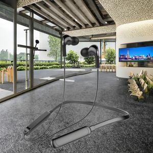 หูฟังไร้สายสำหรับเล่นกีฬายอดนิยม พร้อมไฟ LED แสดงสถานะแบตเตอรี่ ชิปเซ็ต JL BT 5.0 ดีไซน์แบบคล้องคอ ใช้งานได้ 5-10 ชั่วโมง แบตเตอรี่ใช้งานได้นาน - Product Image 3