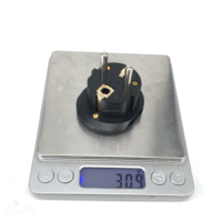 Adaptador de enchufe de la UE gris Universal 16A 2 pines pin redondo enchufes y enchufes europeos AU UK CN EE. UU. a enchufe de pared de la UE AC 250V adaptador de viaje