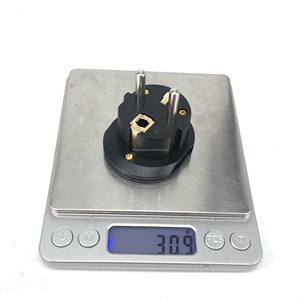 EU cắm Adapter grey phổ 16A 2 pin tròn Pin Châu Âu phích cắm & ổ cắm AU UK CN chúng tôi để EU tường ổ cắm AC 250V du lịch Adapter - Product Image 6