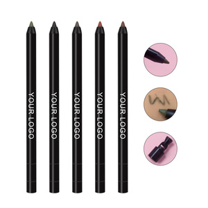 Ingrosso Gel impermeabile Eyeliner <span class=keywords><strong>Noir</strong></span> matita Private Label Logo personalizzato trucco vegano opaca penne per Eyeliner cremoso - Product Image 2
