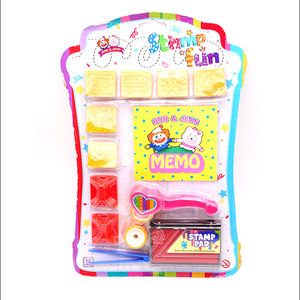 <span class=keywords><strong>Tampon</strong></span> rouleau en mousse jouet mignon avec ensemble de tampons encreurs pour cadeau enfant, <span class=keywords><strong>tampon</strong></span> roulant auto-<span class=keywords><strong>encreur</strong></span> - Product Image 4