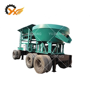 Moteur à courant alternatif de grande puissance 1-1.5 t/h poudre de broyage de minerais d'or rouleaux ronds <span class=keywords><strong>moulin</strong></span> 1200 <span class=keywords><strong>moulin</strong></span> à casserole humide portant Yuxiang - Product Image 5
