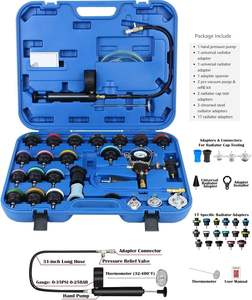 28PCS Kfz-Wassertank-Dichtheit prüfung Detektor und Vakuum kühlmittel Kühler pumpe Druck kühlsystem Tester Mechanische Werkzeuge - Product Image 2