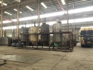 Sistema de refinación de aceite comestible avanzado de alta capacidad Componentes centrales PLC Planta de fabricación rápida y confiable Aceite crudo Aceites de salvado de arroz - Product Image 3