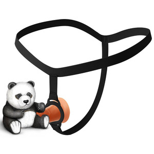 Set di Giocattoli Sessuali Alternativi per Adulti ODM: <span class=keywords><strong>Plug</strong></span> <span class=keywords><strong>Anale</strong></span> Vibrante a Forma di Ancora, Bavaglio, Coda in Peluche e Cinghie per un Controllo Forte - Product Image 2