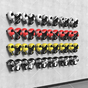 Jh-mech sarung tangan tinju, rak Tampilan sarung tangan tinju Gym, Multi guna, desain ringan profesional, rak penyimpanan sarung tangan tinju logam - Product Image 3