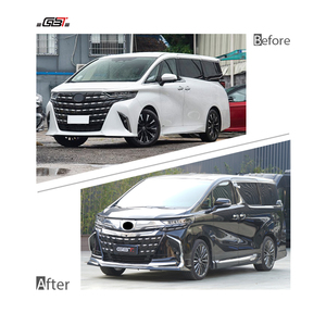 GBT Factory <span class=keywords><strong>ARF</strong></span> Anh40 Modellista Bumper Lips Upgrade Parts para <span class=keywords><strong>2023</strong></span>-On Toyota Alphard Anh 40 Series Facelift Body Kit - Product Image 3
