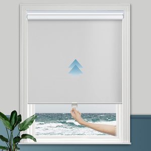 Nhà Và Văn Phòng Trong Nhà Cửa Sổ Năng Lượng Mặt Trời Ánh Sáng Lọc Tự Động Có Thể Thu Vào Con Lăn Mù Không Dây Mùa Xuân Con Lăn Màu Cho Cửa Ra Vào - Product Image 2