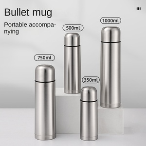 Thermos Sportivo Moderno in Acciaio Inox 304 a Doppio Strato Sottovuoto, Grande Capacità, Forma a Proiettile, Isolamento Termico 12-24 Ore - Product Image 5