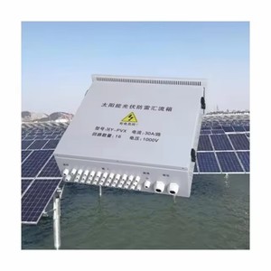 HY-PVX-4 Base Grey impermeabile 2 in 2 Out stringhe 30A 1000V DC PV Array combinatore Box con <span class=keywords><strong>protezione</strong></span> contro le sovratensioni per sistemi solari PV - Product Image 3