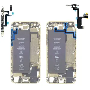 Volume Power Button On Off Key Switch Flex Cable For Phone 7 8 Plus X Xr Xs 11 12 13 Pro Max 13 mini Replacement Repair Parts