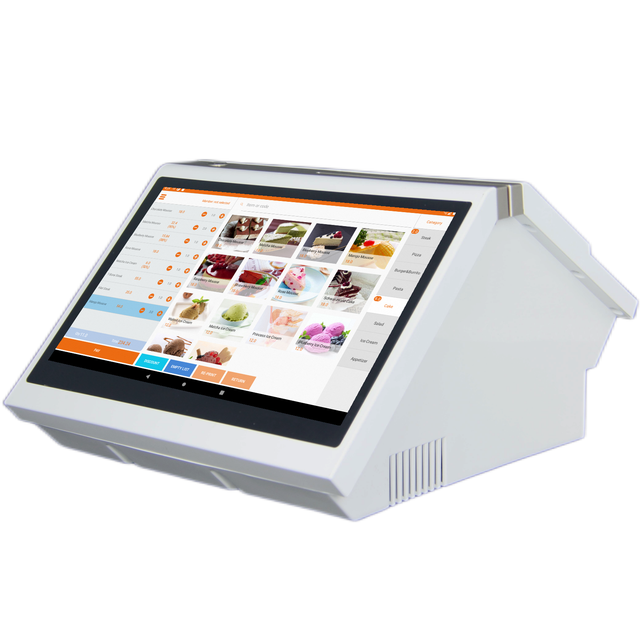 All-in-one Android POS Systems Terminal Dual Screen Cash Register Thermal Receipt Printer Scanners Retail Stores SDK 1920X1080