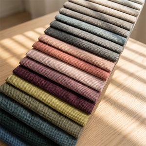 Personnalisé Beige 100% Polyester Canapé Tissus Imprimé Chaîne Tricoté Textiles pour Meubles Rembourrage Rideaux Accessoires - Product Image 1