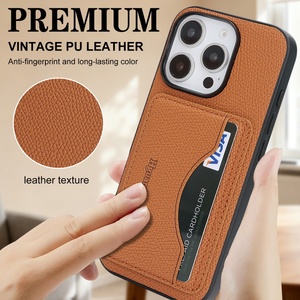 Nouvel Arrivage 2026 – Étui Portefeuille Premium <span class=keywords><strong>G2</strong></span> en TPU + PU pour Téléphone Portable Samsung S26 Ultra A57 <span class=keywords><strong>iPhone</strong></span> 15 17 Pro Max Google Pixel - Product Image 3