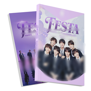 Precio de Fábrica Photobook Festa del 12º Aniversario de Bangtan Boys Colección para Fans del Ídolo K-pop <span class=keywords><strong>Jin</strong></span> Jungkook Mercancía K-pop Producto de Papel - Product Image 1