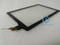 Écran tactile en verre avec module LCD à liaison par air, écran tactile LCD 8 pouces, panneau tactile capacitif PCAP, prise en charge de la personnalisation