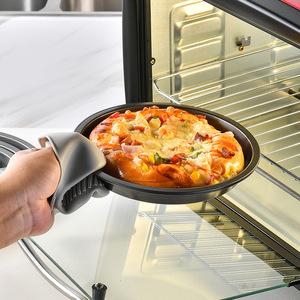 Plaques de cuisson rondes en acier au carbone antiadhésives personnalisées, directement de l'usine, pour la fabrication de gâteaux et de pizzas en boulangerie commerciale - Product Image 2