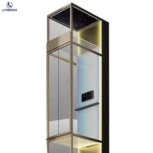 مصعد منزلي آمن مصنع صيني مصاعد سكنية صغيرة للمباني 2 طابق